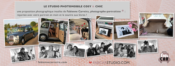 presentation Fab Car studio photomobile photobooth portraits